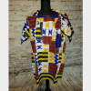 Multicolor Dashiki Short Sleeve A
